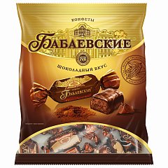Конфеты шоколадные БАБАЕВСКИЙ "Оригинальные", 250 г, ш/к 82026, ББ09868 фото