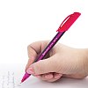 Ручка шариковая масляная BRAUBERG "Extra Glide Soft Color", СИНЯЯ, узел 0,7 мм, линия письма 0,35 мм, 142928