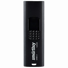 Флеш-диск 128 GB SMARTBUY Fashion USB 3.0, черный, SB128GB3FSK фото