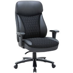 Кресло офисное Chairman CH 414, НАГРУЗКА до 180 кг, пружинный блок в сиденье, ткань/э, 7145955 фото