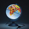 Глобус физический/политический GLOBEN "Классик Евро", диаметр 250 мм, рельефный, с подсветкой, Ке022500195