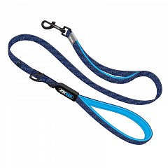 Поводок для собак JOYSER Walk Base Leash L синий с голубым фото