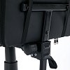 Кресло компьютерное BRABIX "Dexter GM-135", подножка, две подушки, экокожа, черное, 532800
