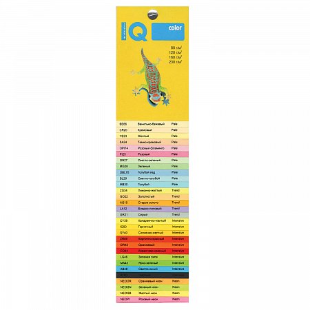 Бумага цветная IQ color БОЛЬШОЙ ФОРМАТ (297х420 мм), А3, 160 г/м2, 250 л., пастель, голубая, MB30 фото