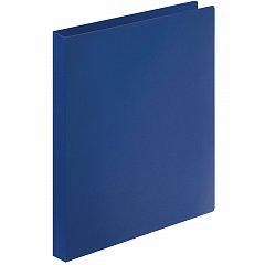 Папка на 4 кольцах STAFF, 25 мм, синяя, до 170 листов, 0,5 мм, 225724 фото