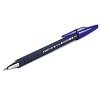 Ручка шариковая STAFF "EVERYDAY" BP-190, СИНЯЯ, корпус прорезиненный синий, узел 0,7 мм, линия письма 0,35 мм, 142397