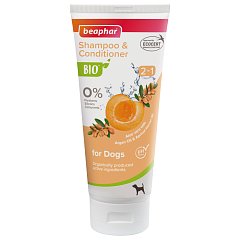 Beaphar Шампунь - кондиционер 2в1 для собак с аргановым маслом. Bio Shampoo & Conditioner 200 мл фото
