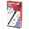 Ручка-роллер Uni-Ball Eye, ЧЕРНАЯ, корпус черный, узел 0,5мм, линия 0,3мм, UB-150 BLACK