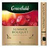 Чай GREENFIELD (Гринфилд) "Summer Bouquet" ("Летний букет"), травяной, 100 пакетиков в конвертах по 2 г, 0878-09