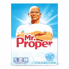 Чистящее средство 400 г, MR.PROPER (Мистер Пропер), с отбеливающим эффектом, универсал, порошок фото