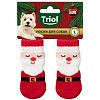 Носки для собак "Дед Мороз", размер L, серия NEW YEAR, Triol