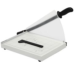 Резак сабельный BRAUBERG KATANA TSM-412, А4, на 12 л., длина реза 340 мм, металлическое основание, защитный экран, 532985 фото