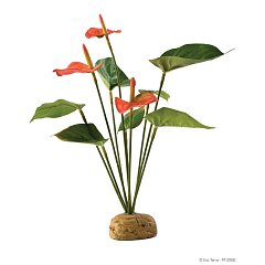 Искусственное растение Антуриум кустовой фото