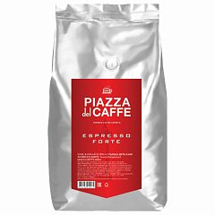 Кофе в зернах PIAZZA DEL CAFFE "Espresso Forte" натуральный, 1000 г, вакуумная упаковка, 1097-06 фото