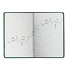 Дневник для музыкальной школы 140х210 мм, 48 л., обложка кожзам твердая, фольга, BRAUBERG, справочный материал, зеленый, 105501
