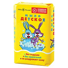Мыло туалетное 90 г, "Детское" (Невская косметика), 10151 фото