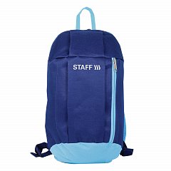 Рюкзак STAFF AIR компактный, темно-синий с голубыми деталями, 40х23х16 см, 226375 фото