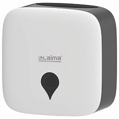 Диспенсер для полотенец ULTRA LAIMA PROFESSIONAL (Система H3), V-сложения, белый, ABS-пластик, 606834 фото