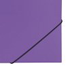 Папка на резинках BRAUBERG "Office", фиолетовая, до 300 листов, 500 мкм, 228081
