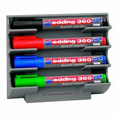Держатель магнитный для 4 маркеров для доски (150х130 мм), EDDING, E-BMA/3 фото