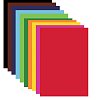 Картон цветной А4 немелованный, 10 листов, 10 цветов, в папке, ЮНЛАНДИЯ, 200х290 мм, "Бельчонок", 113555