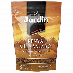Кофе растворимый JARDIN "Kenya Kilimanjaro" ("Кения Килиманджаро"), сублимированный, 150 г, мягкая упаковка, 1018-14 фото