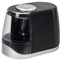 Точилка электрическая BRAUBERG ONE фреза с автостопом, 4 батарейки AA/USB (под адаптер), 270577 фото