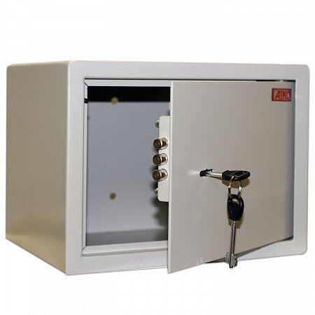 Сейф мебельный AIKO "Т23", 230х300х250 мм, 5,5 кг, ключевой замок, крепление к стене фото