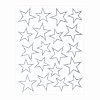 Украшение для окон и стекла ЗОЛОТАЯ СКАЗКА "Звезды 2", 25,8х33,5 см, ПВХ, 591256