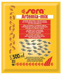 SERA, Корм для всех видов рыб Artemia-Mix 18 г. S0724 фото