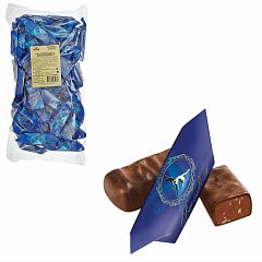 Конфеты шоколадные БАБАЕВСКИЙ "Вдохновение", пралине с дробленым фундуком, 1000 г, пакет, ББ12280 фото