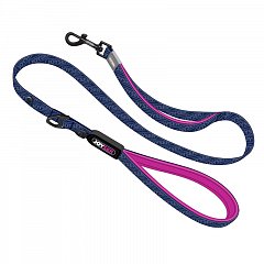 Поводок для собак JOYSER Walk Base Leash S синий с розовым фото