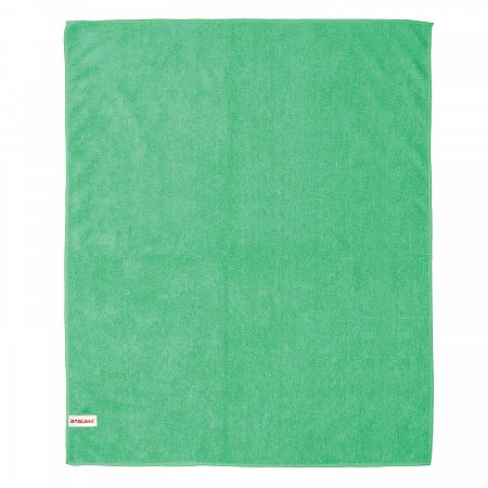 Тряпка для мытья пола из микрофибры, СУПЕР ПЛОТНАЯ, 70х80 см, зелёная, LAIMA, 603931 фото