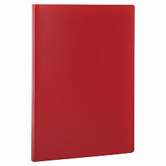 Папка с пластиковым скоросшивателем STAFF, красная, до 100 листов, 0,5 мм, 229229 фото
