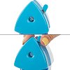 Точилка механическая ПИФАГОР "Домик гнома", металлический механизм, корпус голубой, 270425