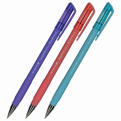 Ручка шариковая BRUNO VISCONTI EasyWrite, СИНЯЯ, Joy, корпус ассорти, узел 0,5 мм, линия письма 0,3 мм, 20-0044 фото