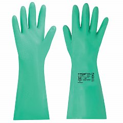 Перчатки нитриловые LAIMA EXPERT НИТРИЛ, 70 г/пара, химически устойчивые, гипоаллергенные, размер 8, М (средний), 605001 фото