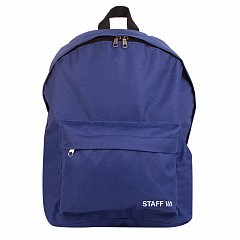 Рюкзак STAFF STREET универсальный, темно-синий, 38х28х12 см, 226371 фото