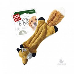 Игрушка для собак Шкурка лисы с пищалками 41см, серия PLUSH FRIENDZ фото