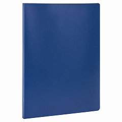 Папка с металлическим скоросшивателем STAFF, синяя, до 100 листов, 0,5 мм, 229224 фото