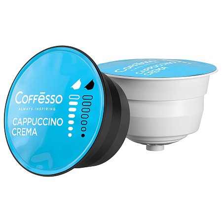 Кофе в капсулах COFFESSO "Сappuccino Crema" для кофемашин Dolce Gusto, 8 порций, ш/к 08026, 102150 фото