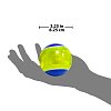 Nerf Мяч светящийся прозрачный . 8 см. (синий/зеленый) 54500