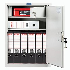 Шкаф металлический для документов AIKO "SL-65Т" светло-серый, 630х460х340 мм, 17 кг фото