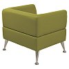 Кресло мягкое "Норд", "V-700", 820х720х730 мм, c подлокотниками, экокожа, светло-зеленое