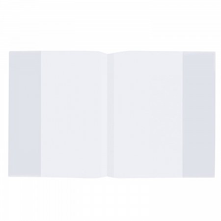 Обложка ПП для тетради и дневника ПИФАГОР прозрачная, плотная, 210х350 мм, 60 мкм, 223075 фото