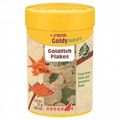 Сера Корм для золотых рыб в хлопьях GOLDY NATURE 1000 мл 210 г фото
