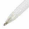Ручка гелевая BRAUBERG Art Classic, БЕЛАЯ, корпус тонированный белый, узел 1мм, линия 0,5мм, 143418