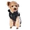 Попона для собак утепленная "Звезда диско"XL, серебристо-черная, размер 40см, серия BE TRENDY, Triol