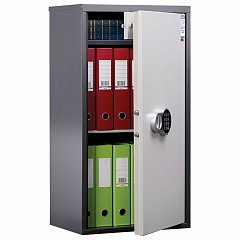 Шкаф металлический для документов AIKO "SL-87ТEL" ГРАФИТ, 870х460х340 мм, 21 кг, S10799090902 фото