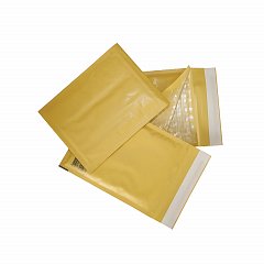 Конверт-пакеты с прослойкой из пузырчатой пленки (170х225 мм), крафт-бумага, отрывная полоса, КОМПЛЕКТ 10 шт., С/0-G.10 фото
